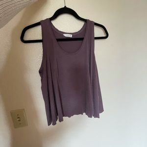 Purple tank
